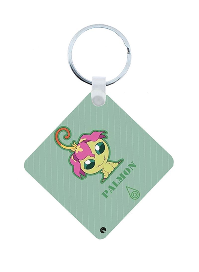 Anime Wooden Keychain