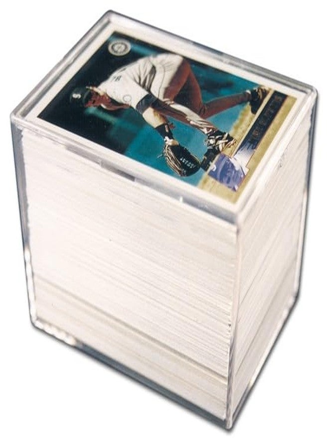 Pro-Mold 150 Count 2-Piece Plastic Snap Card Box - Image 5