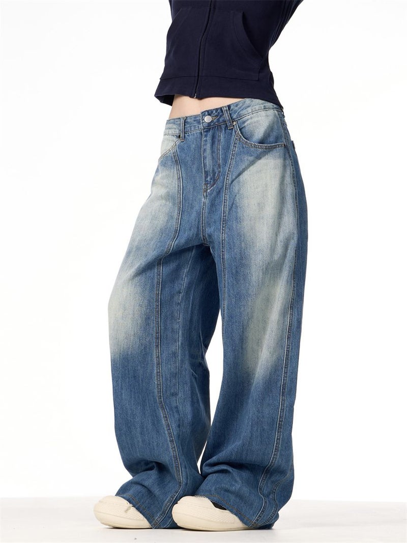 Vintage Classic European-American Design Daily Commute Jeans  Size_S - Image 1