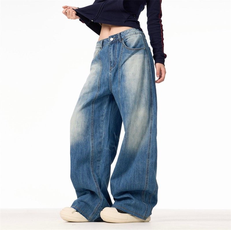 Vintage Classic European-American Design Daily Commute Jeans  Size_S - Image 2