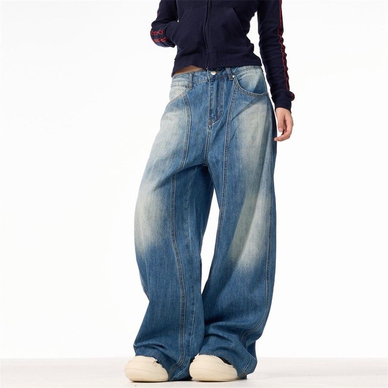 Vintage Classic European-American Design Daily Commute Jeans  Size_S - Image 3