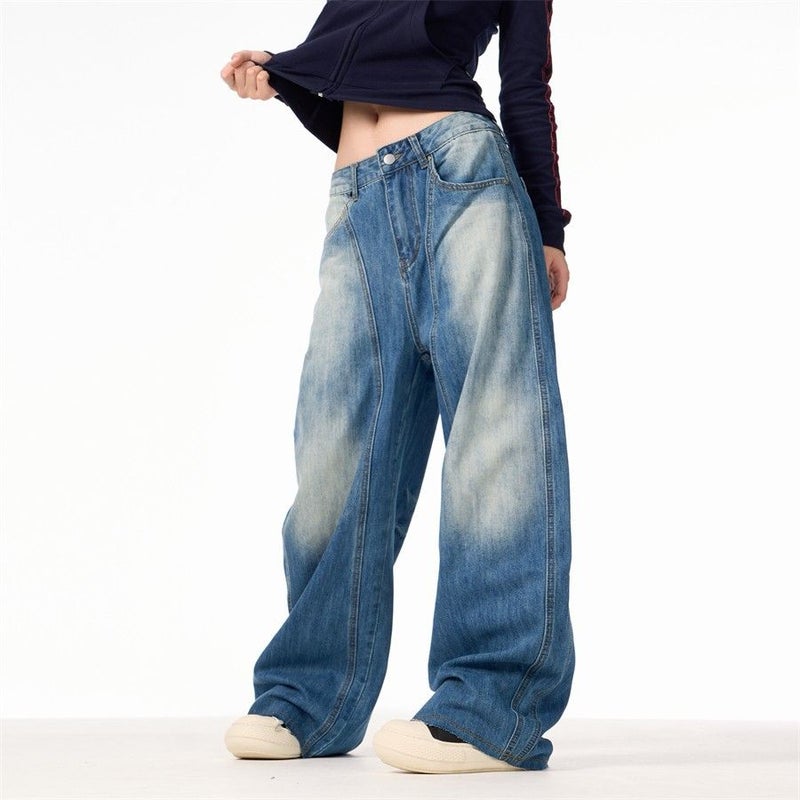 Vintage Classic European-American Design Daily Commute Jeans  Size_S - Image 4