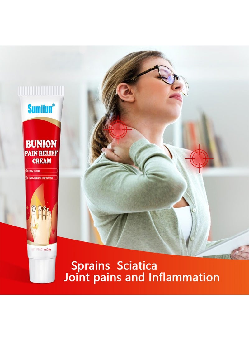 سوميفون كريم تخفيف آلام الأورام، بلسم طبيعي 100% لتخفيف آلام الأورام، كريم تدليك وتخفيف آلام الأورام، العناية بأورام الأورام، كريم تخفيف آلام المفاصل، 20 جم - Image 2