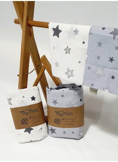 Tiny Plans 2-Piece Elastic Baby - Child Sheet - Pillowcase Set  - Image 2