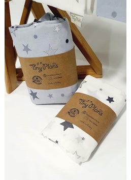 Tiny Plans 2-Piece Elastic Baby - Child Sheet - Pillowcase Set  - Image 3