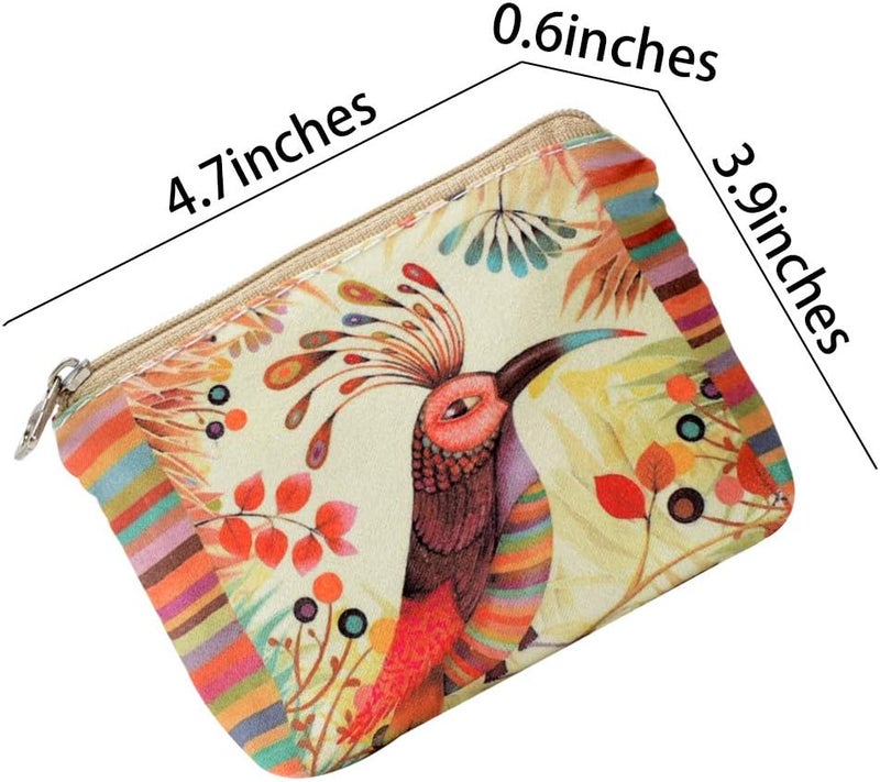 ARRIZO Women and Girls Cute Fashion Coin Purse Wallet Bag Change Pouch Key Holder - Image 2