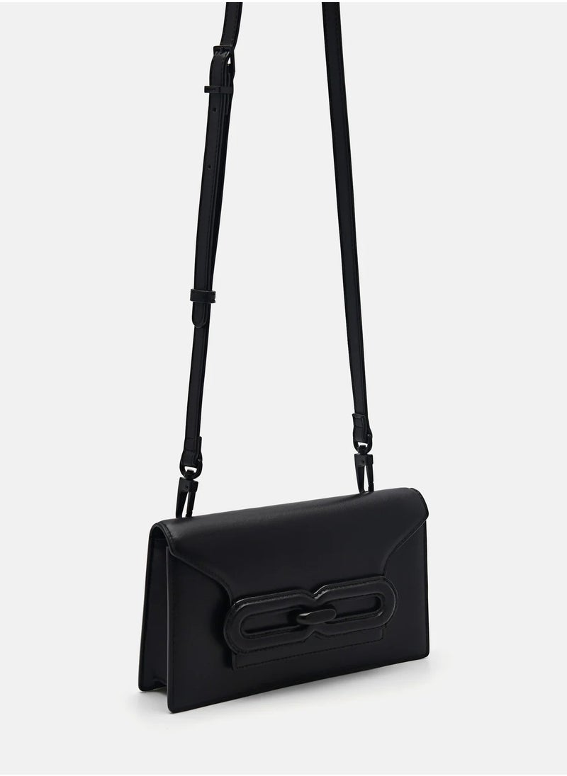 Pedro - Studio Leather Travel Organizer Rectangular Women's Crossbody Bag - Image 1