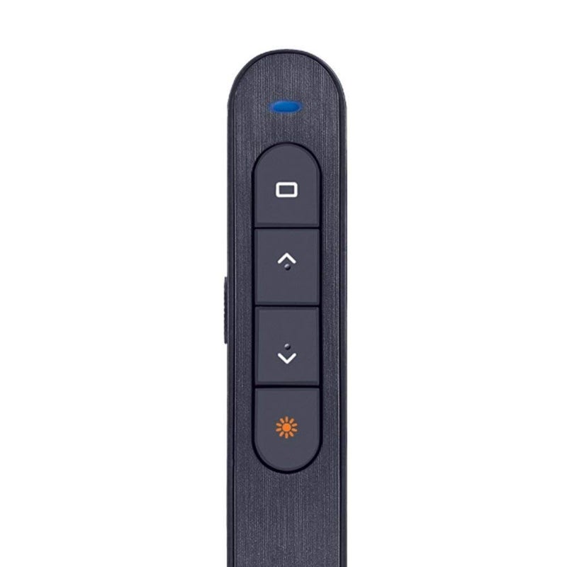 rts 2024 Wireless Presenter Pointer for Presentation Slide Changer Laser Pointer PPT RF 2.4GHz Hyperlink & Volume Remote Control PowerPoint Office Presentation Clicker for Keynote/PPT/Mac/PC/Laptop - Image 4