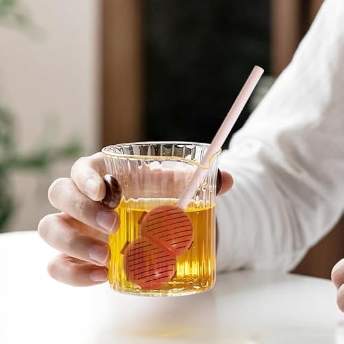 Excefore 2Pcs Cute Long Handle Tea Strainer Loose Leaf Tea Steeper Lollipop Shape Reusable Mesh Tea Spacer Silicone Safe Material Tea Ball Steeper For Mugs And Teapots Tea Accessories - Image 5