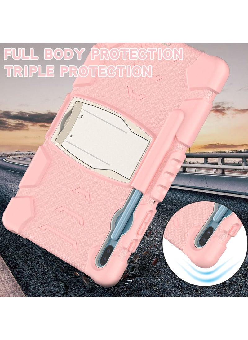 GULFLINK Gulflink Back Cover Protect Case for SAMSUNG Tab S6 T860/T865/T867 10.5 inch cherry blossoms pink  - Image 4