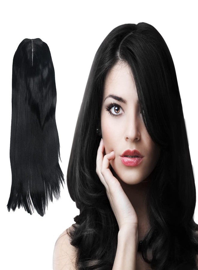 Confidence Clip In Silk Base Hair Closure/Topper For Women And Girls - Image 1