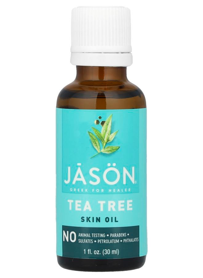 Jason Natural Tea Tree Skin Oil 1 fl oz (30 ml) 