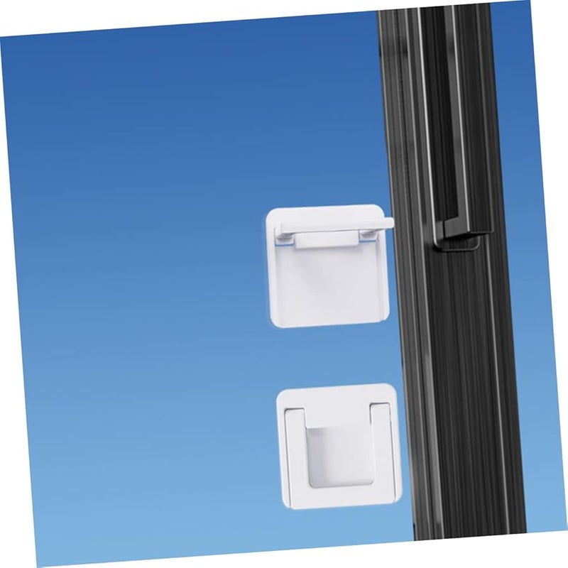 Tehaux 3 Pack Sliding Door Lock Child Safety Window Stopper No Drill Installation - Image 3