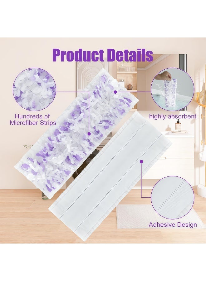 XiuWoo 10/20 Pcs Mop Pad,Mop Cloth,Microfiber Pad,Disposable Powermop Refills,Unscented Spray Cleaning Replacement Mopping Pads,Replacement Floor Cleaning Refills,Quick-Absorb, No Residue,for Swiffer Power Mop - Image 3