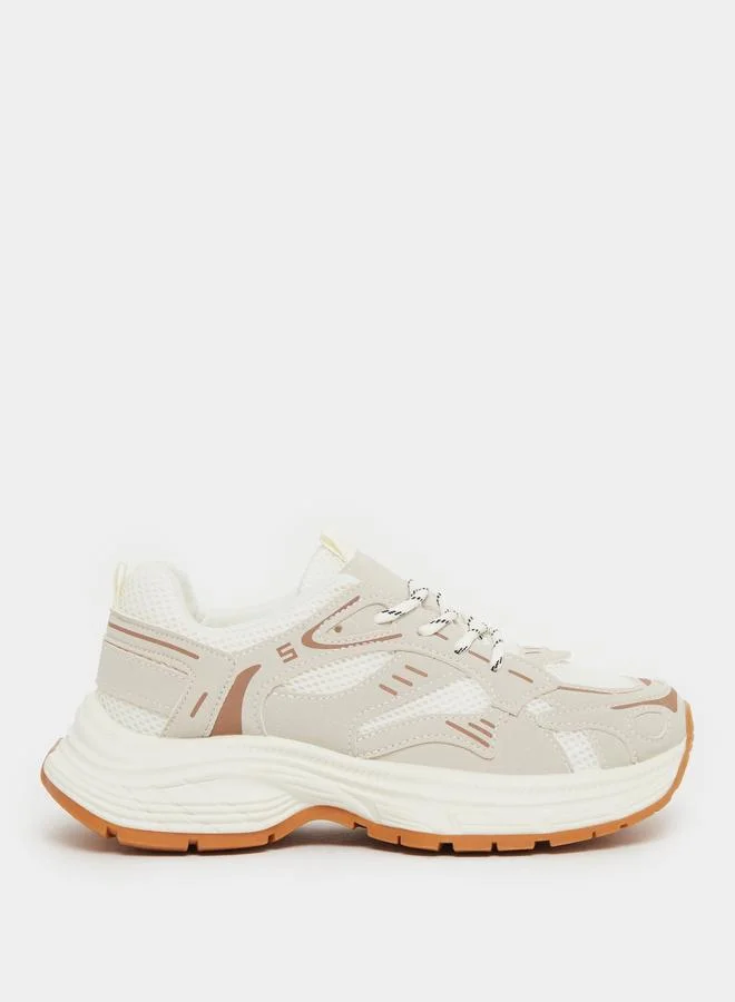 Styli Styli Platform Lace Up Sneakers