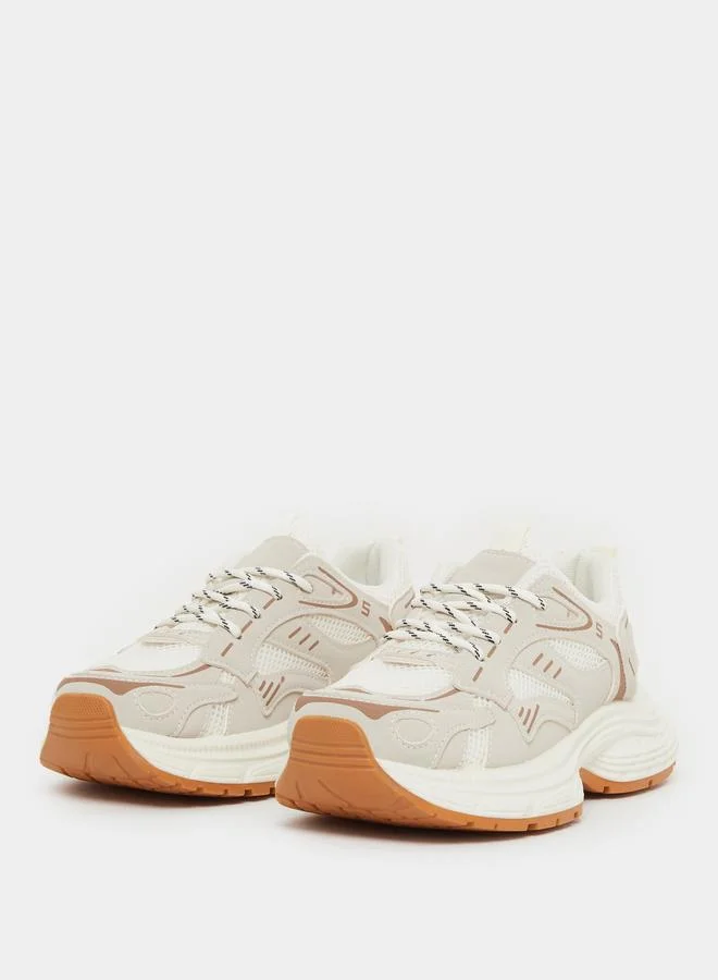 Styli Styli Platform Lace Up Sneakers