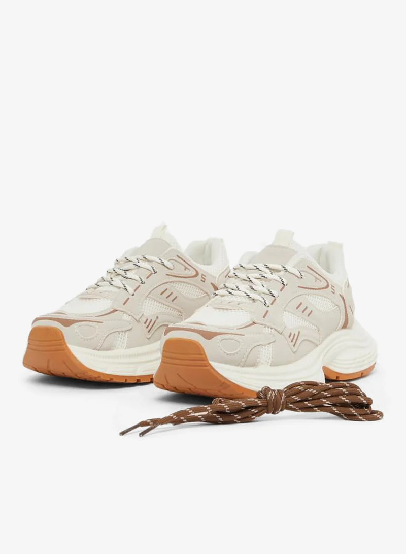 Styli Platform Lace Up Sneakers