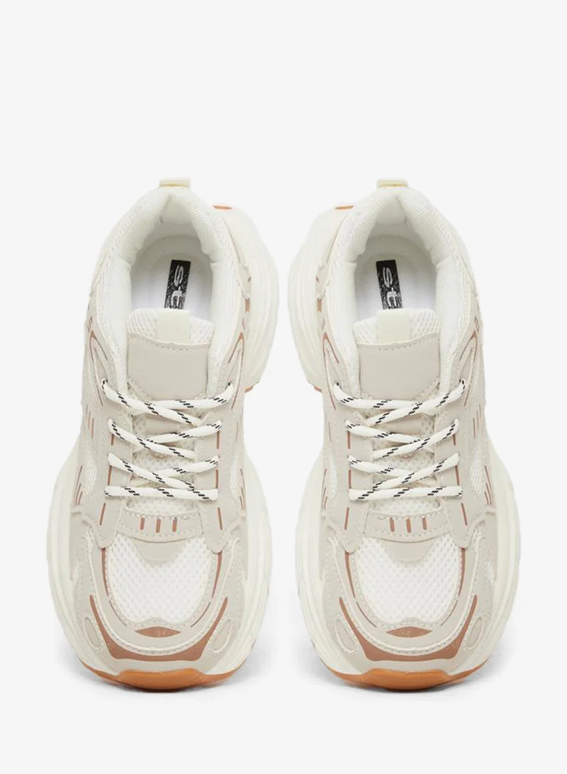Styli Platform Lace Up Sneakers