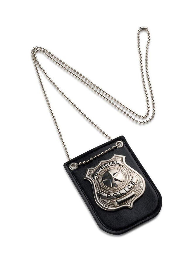 NIBEMINENT Sheriff Police Badge Toy Chain Belt Clip Cosplay - Image 1