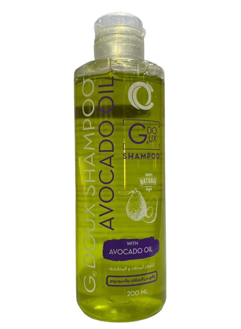 جي.دو شامبو بزيت الأفوكادو 200 مل