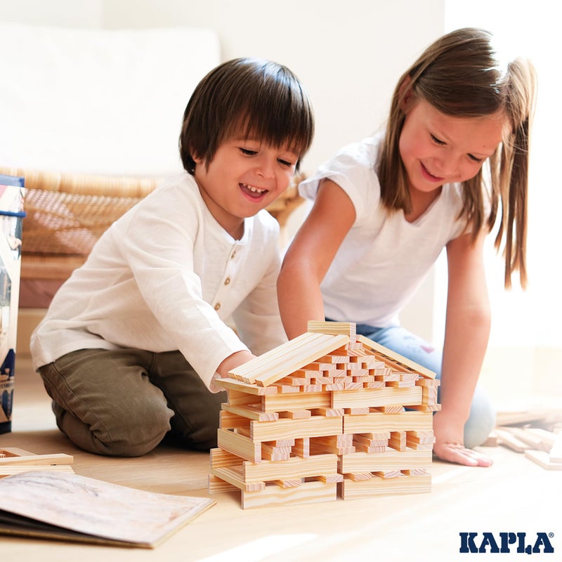 KAPLA Wooden Construction kit 200 Bricks - Image 3