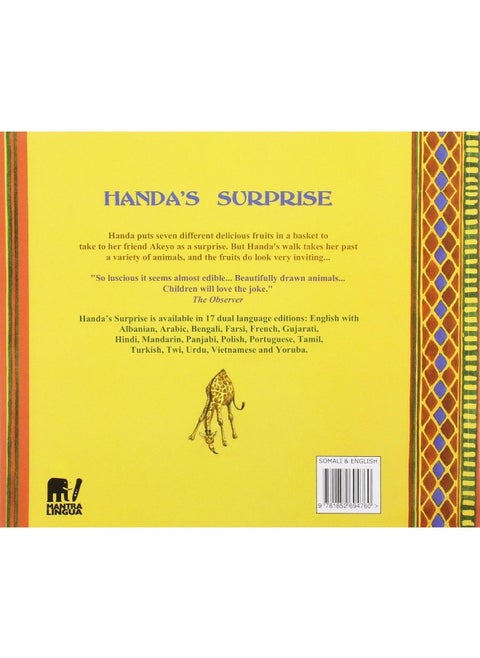 Handa's Surprise in Somali and English