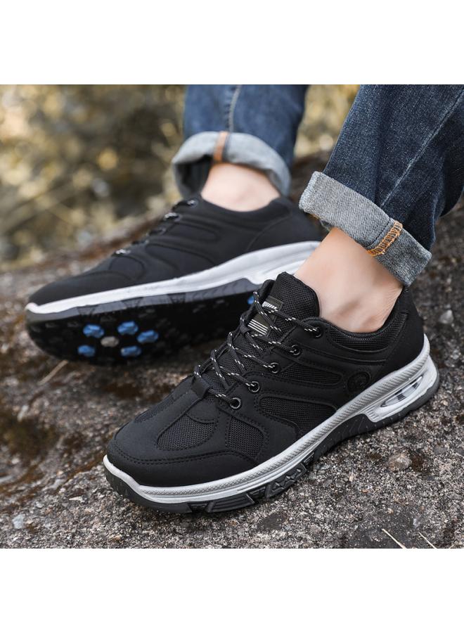 SHAKA New Large Size Men's Shoes Mountaineering Shoes Men's Soft Sole Outdoor Sports Casual Shoes Thick Sole Casual All-match Comfortable - Image 3