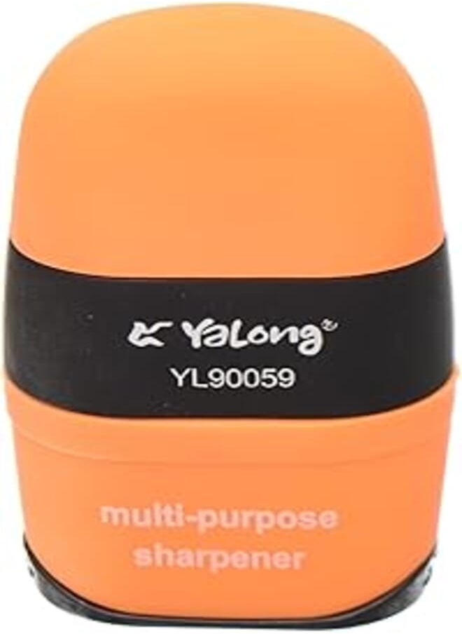 YALONG Yalong YL-62_YL211618 Plastic Triple-Eye Pencil Sharpener Suitable For classroom, Homeschooling, And Individual Study Environments 