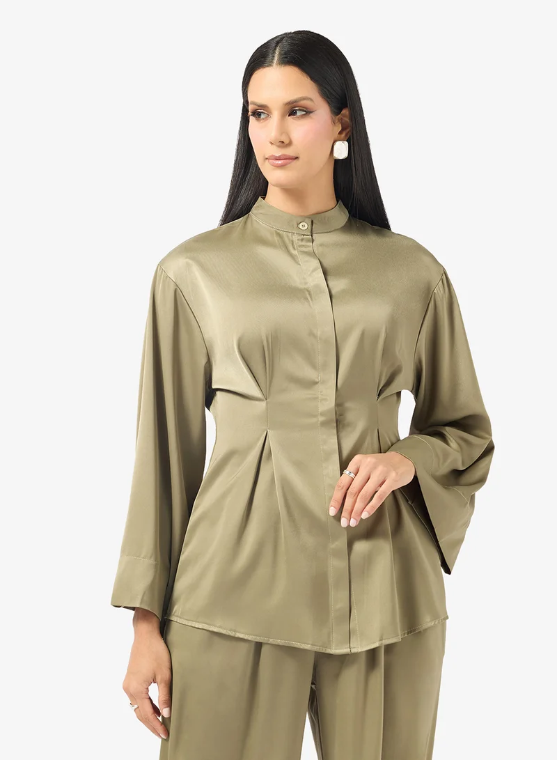 Khizana  Longline Peplum Top & Pant Set for Women | Best Price UAE