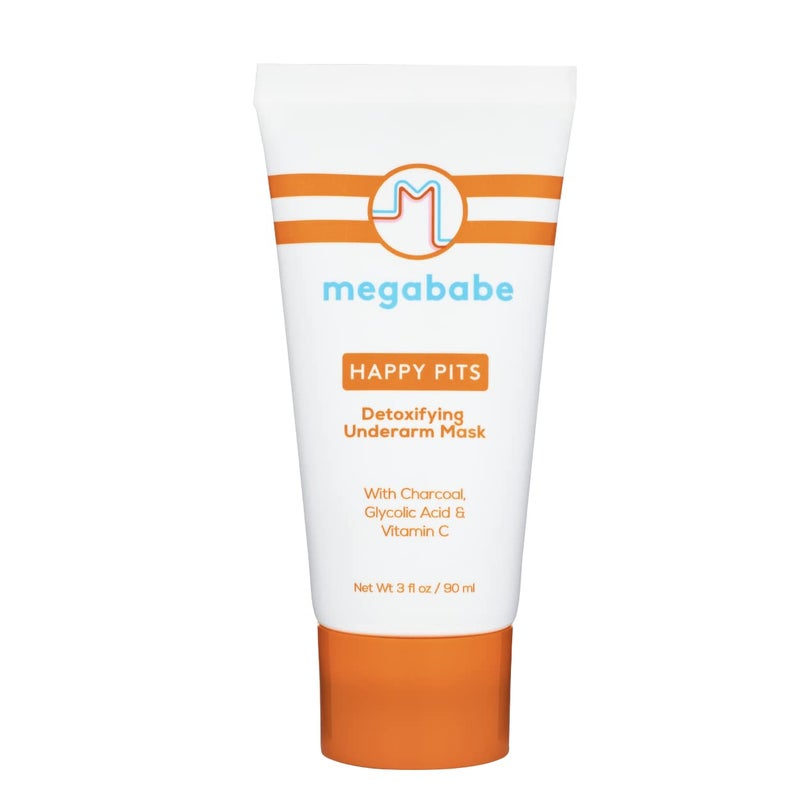 Megababe Underarm Mask - Happy Pits | With Detoxifying Charcoal & Vitamin C | 3 fl oz - Image 1