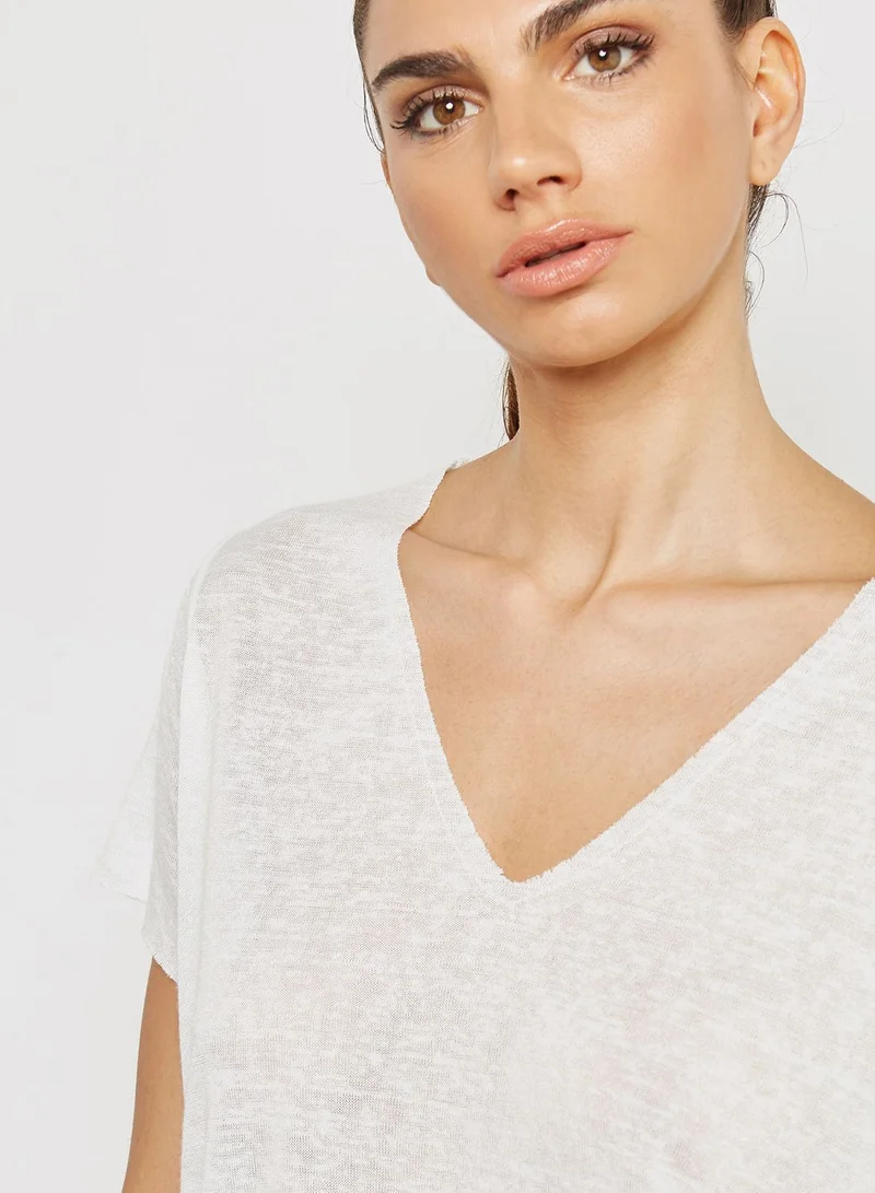 FOREVER 21 Textured T-Shirt