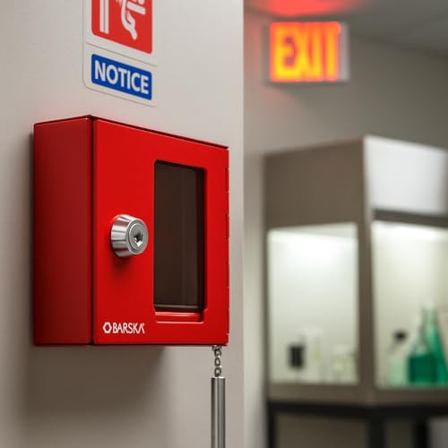 BARSKA Breakable Emergency Key Box w/ Attached Hammer - Image 4