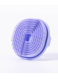 General Silicone body scrub, exfoliating shower scrub, shower body brush, effective shower exfoliation and gentle massage, good foam, non-slip handle  - Image 1