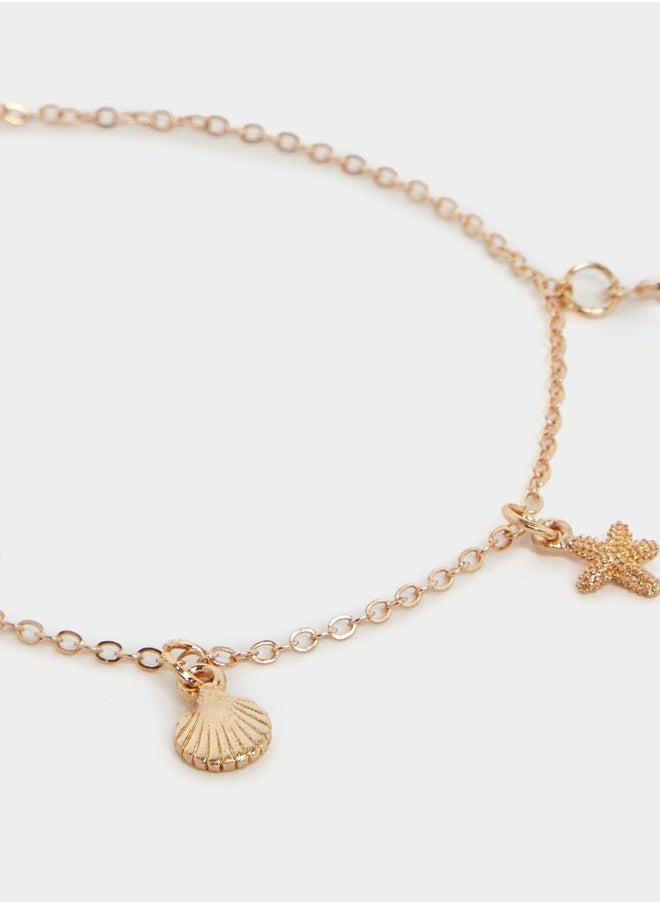 Styli Set of 3 - Drop Embellished Anklet  - Image 2