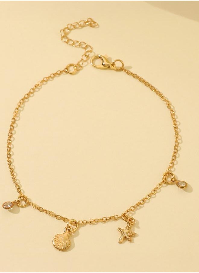 Styli Set of 3 - Drop Embellished Anklet  - Image 5