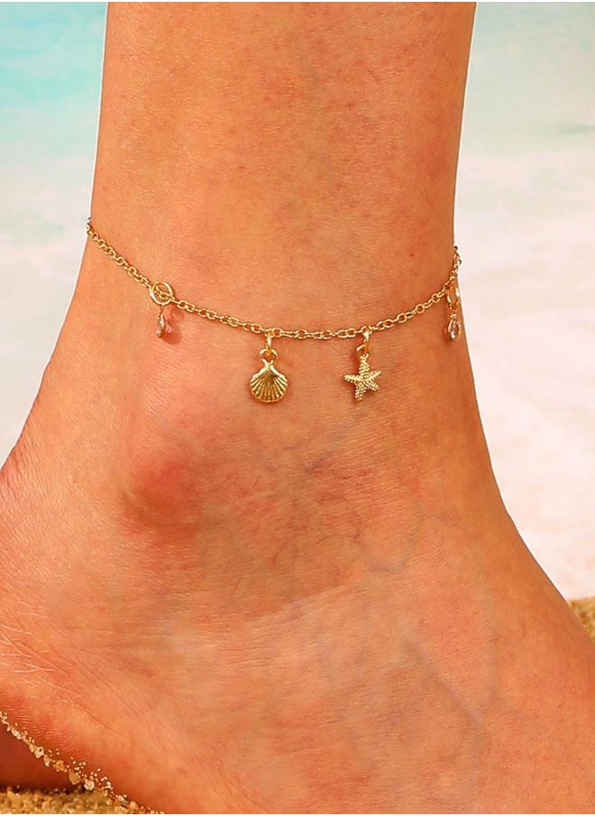 Styli Set of 3 - Drop Embellished Anklet  - Image 4