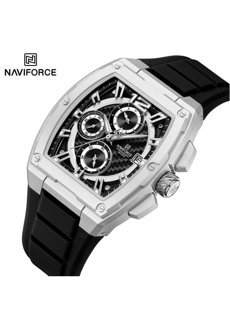 NAVIFORCE - Chronograph Sports Watch with Multi-Function Display Durable Strap Water Resistant Timepiece for Everyday and Formal Use - Image 1
