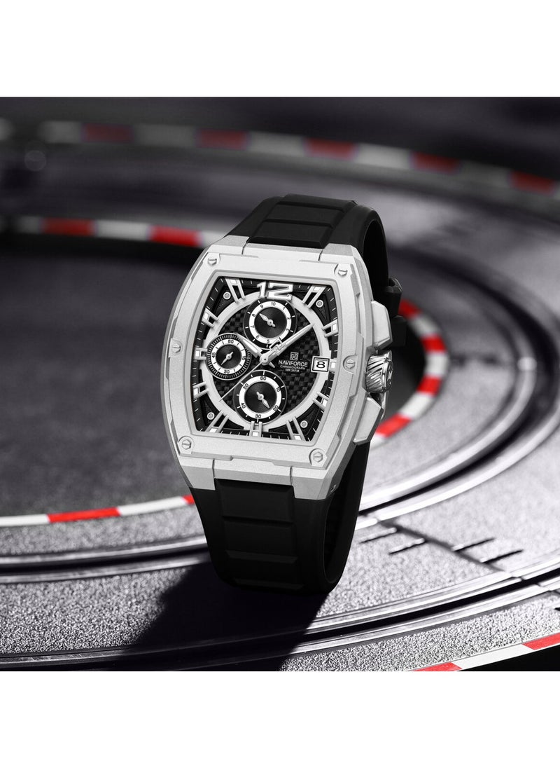 NAVIFORCE - Chronograph Sports Watch with Multi-Function Display Durable Strap Water Resistant Timepiece for Everyday and Formal Use - Image 1