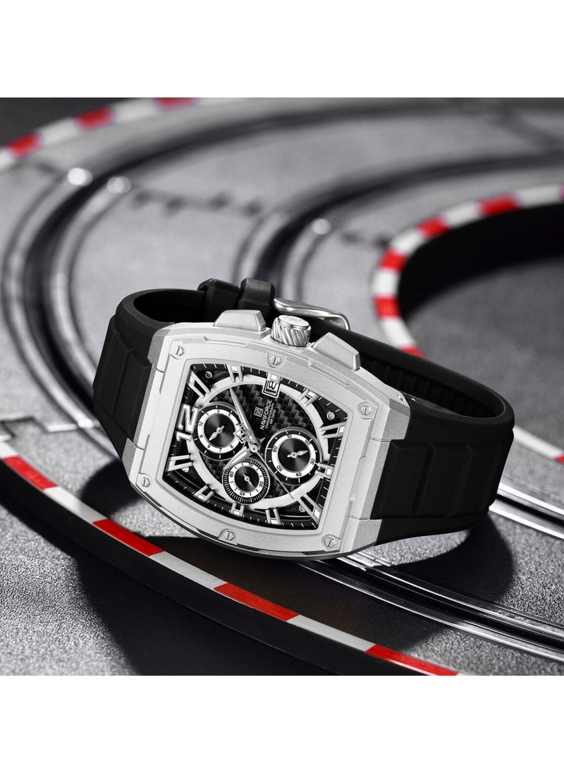 NAVIFORCE - Chronograph Sports Watch with Multi-Function Display Durable Strap Water Resistant Timepiece for Everyday and Formal Use - Image 1