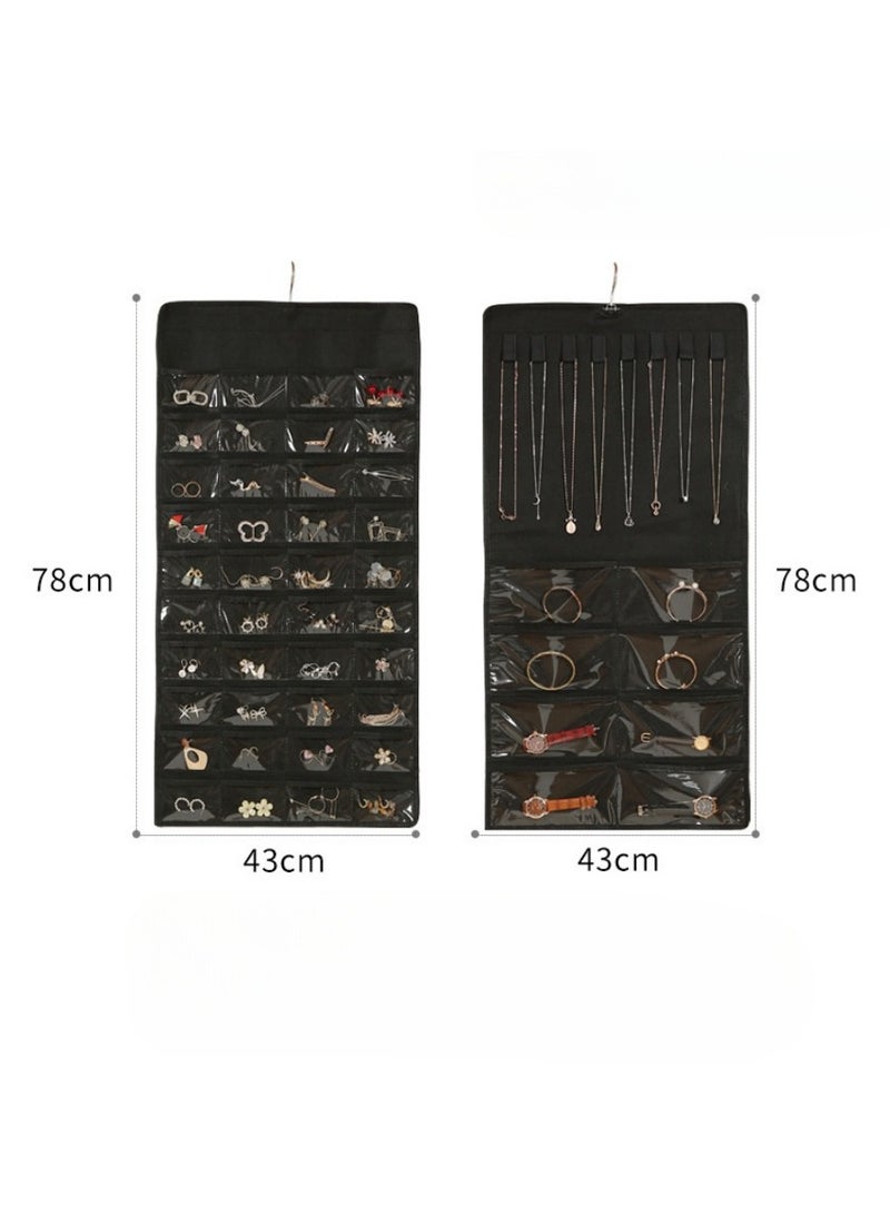 EBMINI New Jewelry Bag Double-Sided Storage Bag 
