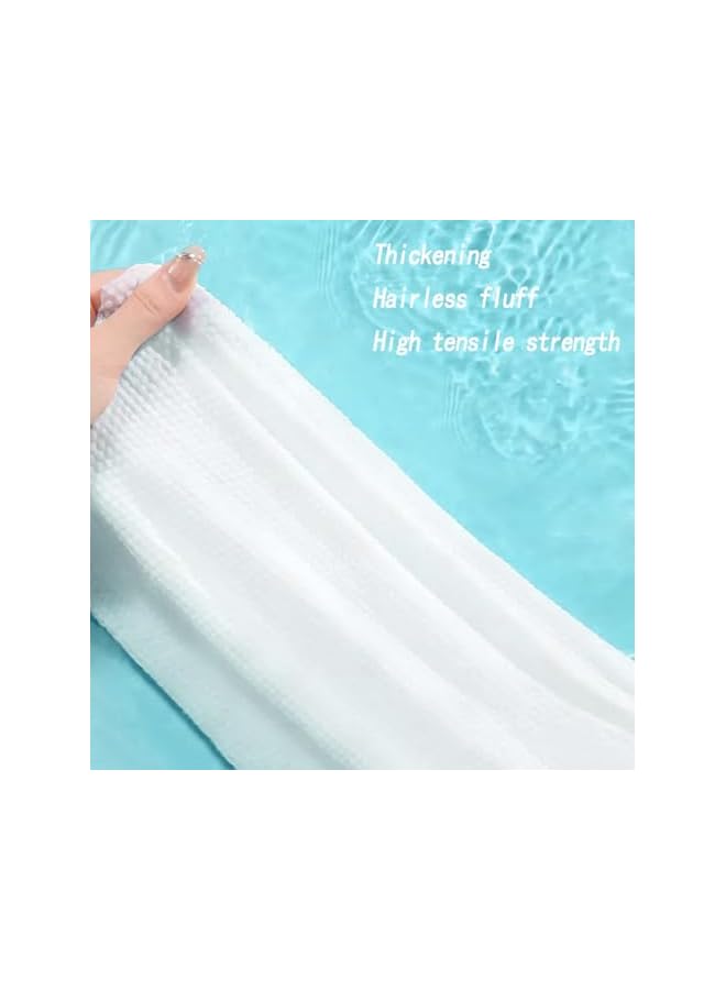 The Bros 5 Packs Large Compressed Towel 55'' x 27'' Disposable Cotton Bath Towels Portable Thick Paper Towel Reusable Suitable for Hiking Camping Beach Swimming and Traveling - Image 5