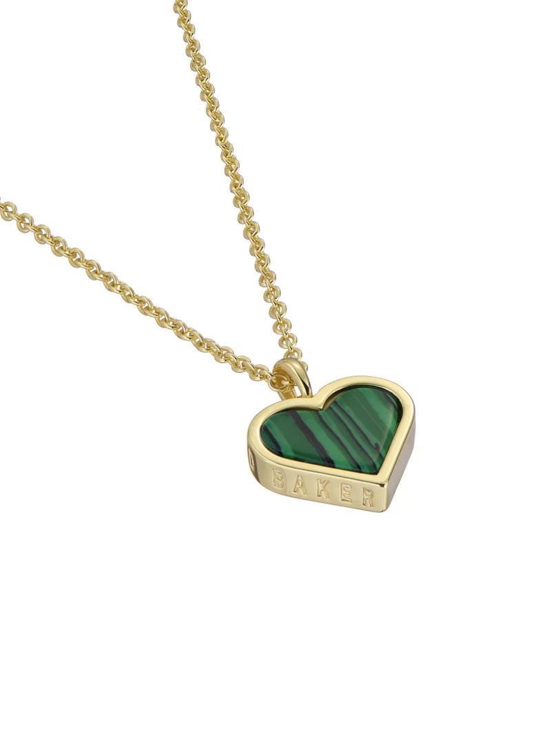 Ted Baker Chain Detail Drop Long Necklace