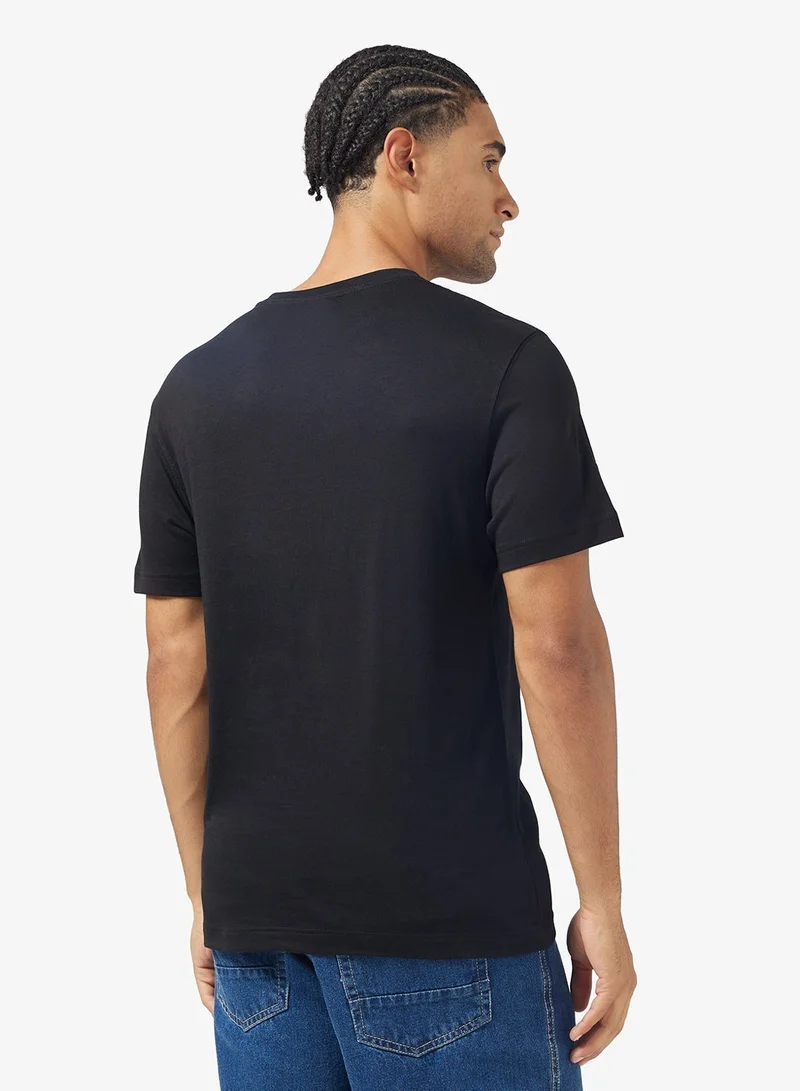 LACOSTE Regular Fit Printed Jersey T-Shirt