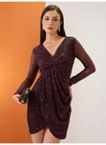 جلو باص burgundy