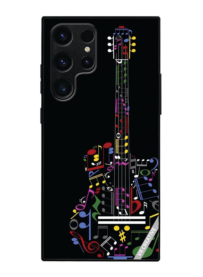 Protective Case Cover For Samsung Galaxy S25 Ultra Guitar Design Multicolour