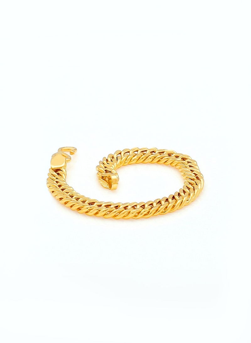 Malabar Gold and Diamonds 22 Karat 916 Purity Gold Bracelet EMBRHLAI001Y5 - Image 3