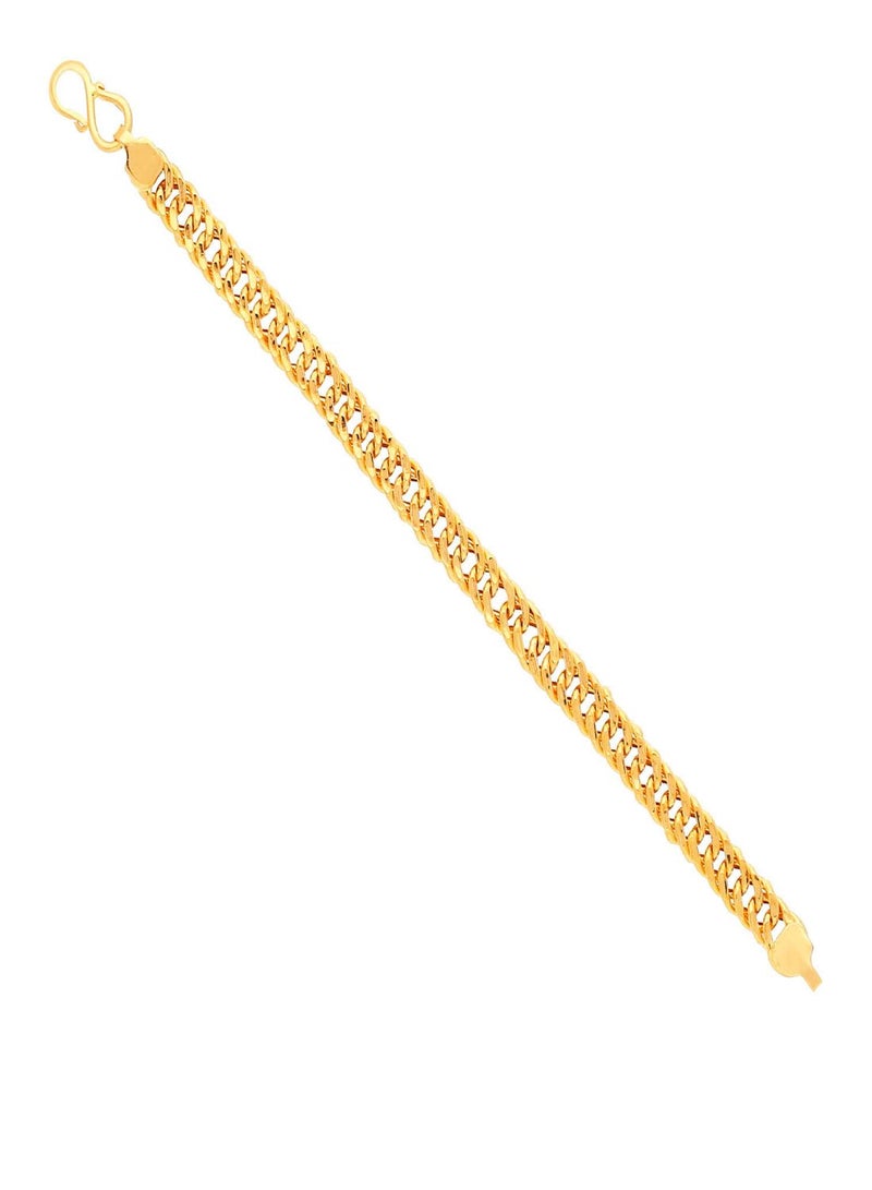 Malabar Gold and Diamonds 22 Karat 916 Purity Gold Bracelet EMBRHLAI001Y5 - Image 2