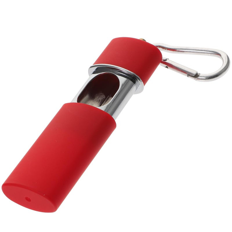 Mini Rectangle Metal Ashtray Keychain Portable Pocket Smoking Ash Container For Car Travel - Image 2