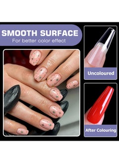 LifexTol 600Pc Short Square Nail Tips Fake Nails Press On Nails Clear Nail Tips Full Cover False Nail Artificial Fingernail, 12 Sizes Soft Gel X Nail Tips For Acrylic Nails Gel X Nail Extensions  - Image 4