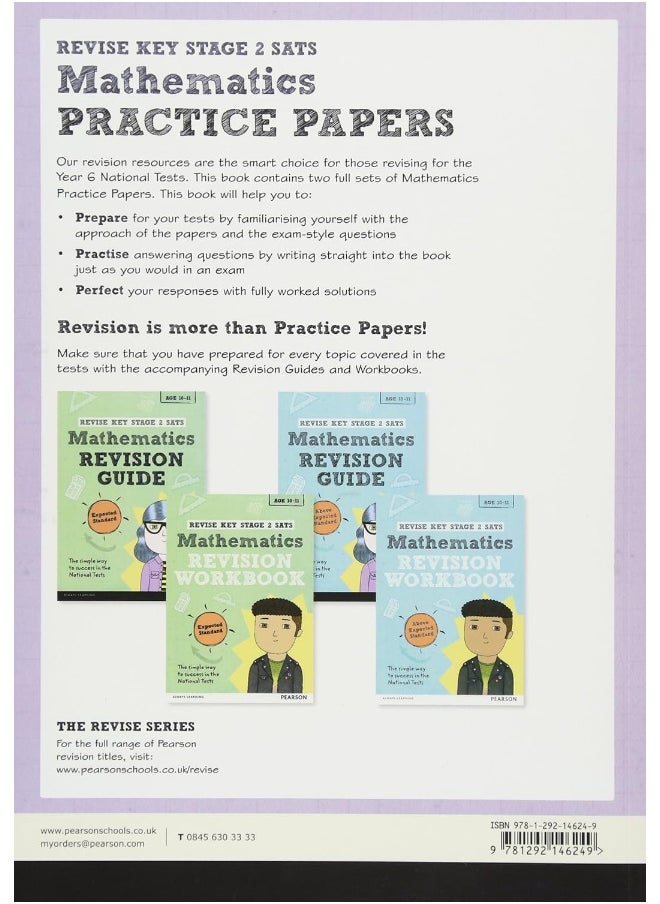 Pearson REVISE Key Stage 2 SATs Maths Revision Pra  - Image 2